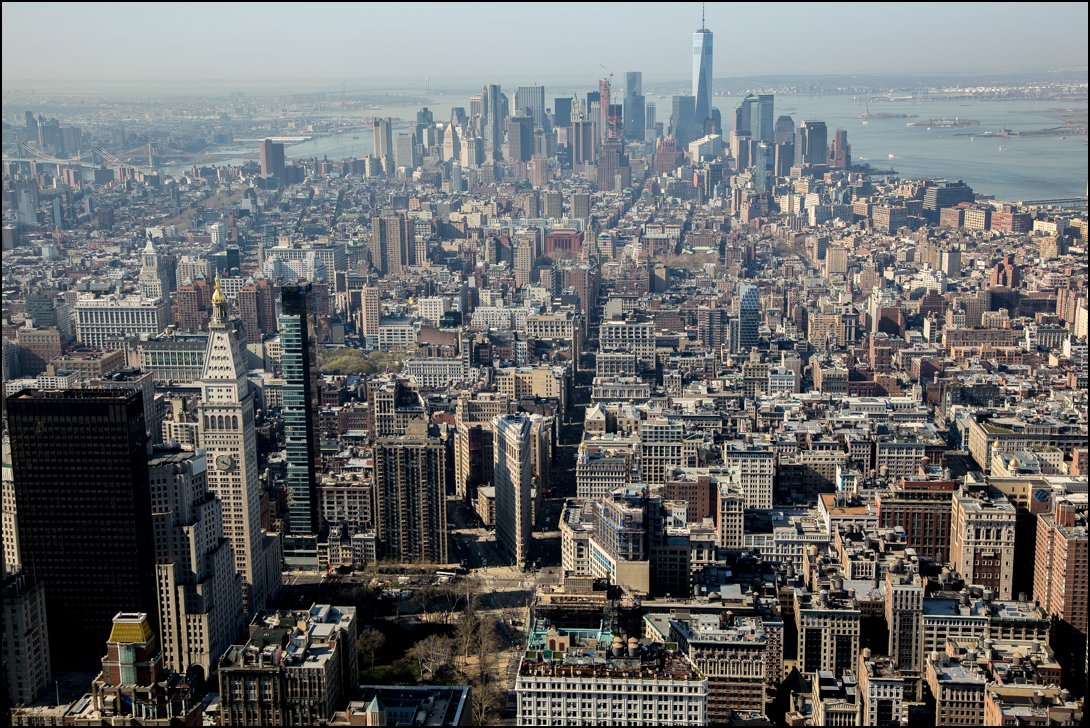 Uitzicht over Manhattan